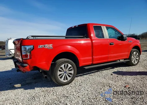 2018 Ford F150 Super Cab z USA, uszkodzony, nr VIN 1FTEX1EP1JFA79853